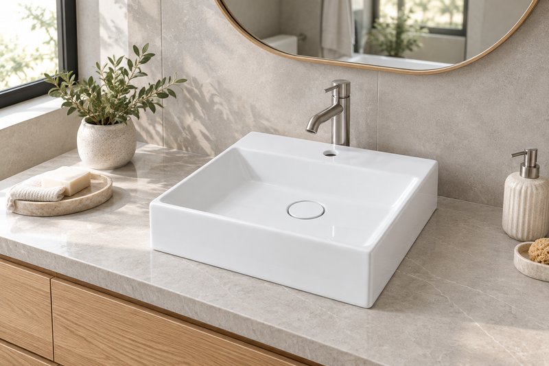 Chậu Lavabo Đặt Bàn Caesar LF5257