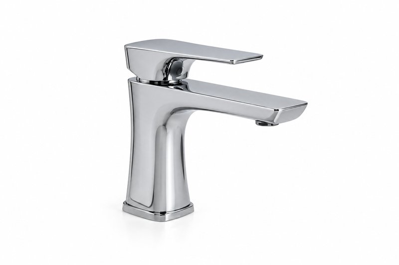 Vòi Lavabo Nóng Lạnh Viglacera VG143 Đồng Mạ Crom