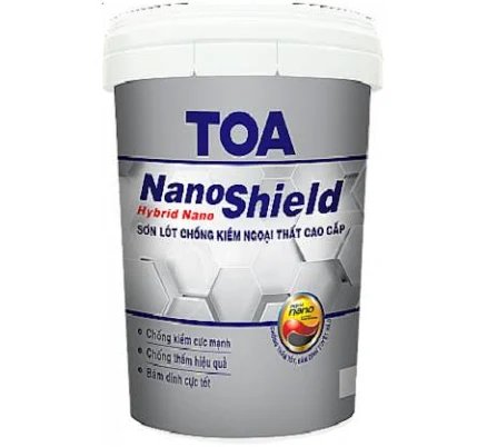 Sơn Lót Chống Kiềm Ngoại Thất TOA Nanoshield 18 Lít