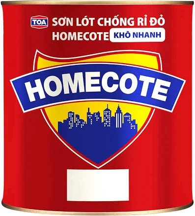 Sơn Lót Chống Rỉ Đỏ TOA Homecote