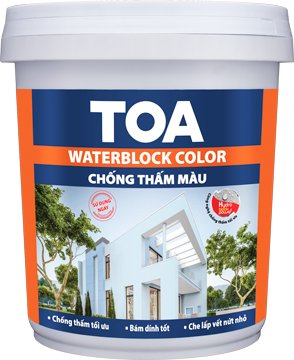 Sơn Chống Thấm Màu TOA Waterblock Color