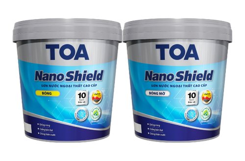 Sơn Nước Ngoại Thất Cao Cấp TOA NanoShield