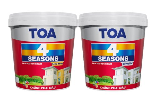 Sơn Nước Ngoại Thất TOA 4 Seasons Satin Glo
