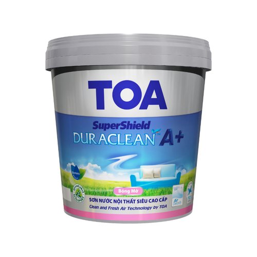 Sơn Nước Nội Thất Siêu Cao Cấp TOA SuperShield DuraClean A+