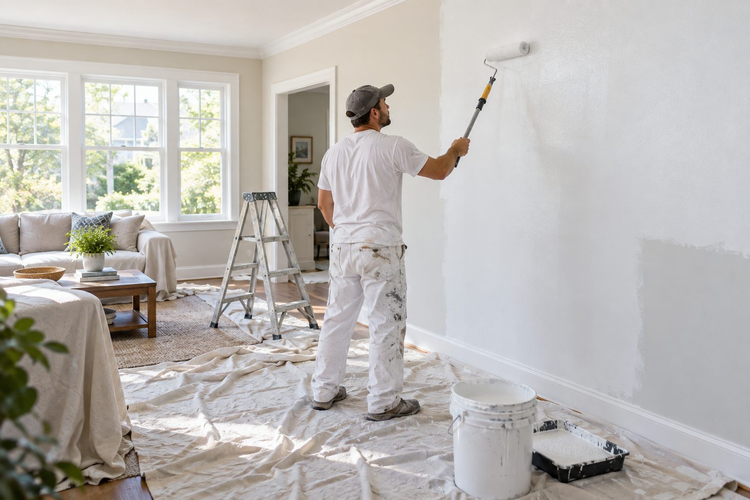 Thi công sơn nước